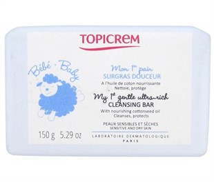 Topicrem My 1st Soft Fat Loaf 150 Gr ( Bebeklerin ve bebeklerin hassas ve kuru cildi için belirtilen