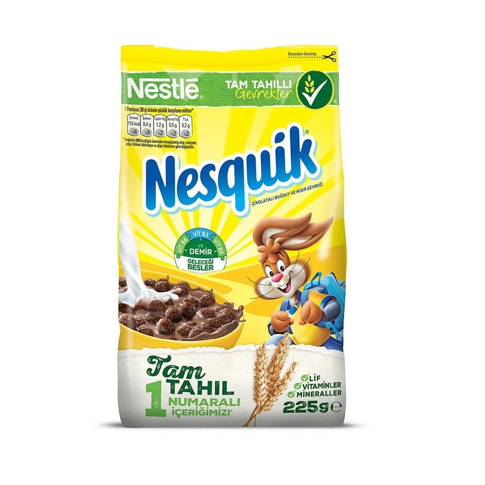 Nestle Nesquik Mısır Gevreği 225 Gr