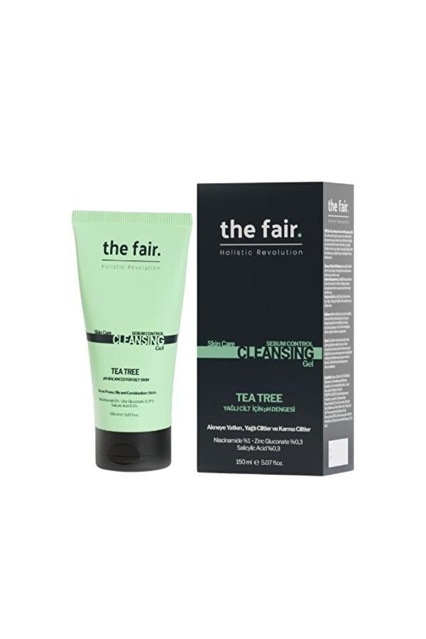 The Fair Çay Ağacı Ve Salisilik Asit İçerikli 150 ml Vegan Yüz Yıkama Jeli