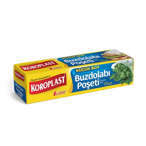 Koroplast Buzdolabı Poşeti Küçük 40 lı