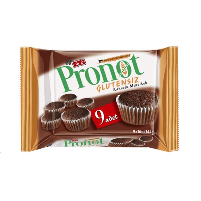 Eti Pronot Glutensiz Mini Kek Kakaolu 144 Gr
