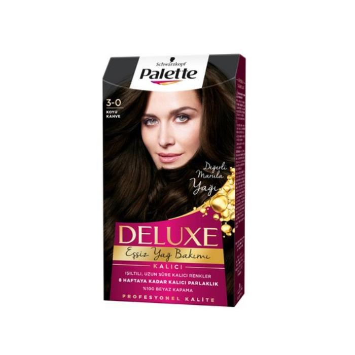 Palette Deluxe Saç Boyası Koyu Kahve 3-0