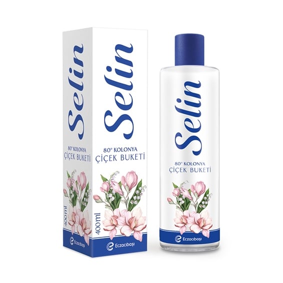 Selin Kolonya Çiçek Buketi 400 ml