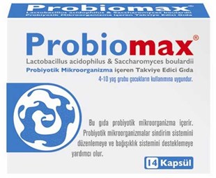 Imuneks Probiomax Probiyotik Mikroorganizma 14 Kapsül