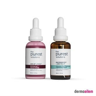 The Purest Solutions Siyah Nokta Karşıtı ve Gözenek Sıkılaştırmaya Yardımcı Bakım Seti