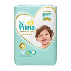 Prima Bebek Bezi Premium Care 6 Beden Ekstra Large 13+ kg 17 Li