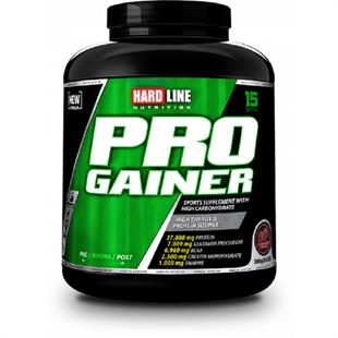 Hardline Nutrition Progainer Çilekli 3000 gr