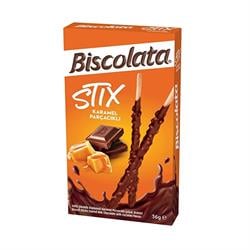 Şölen Biscolata Sticks Karamel Parçacıklı 36 Gr