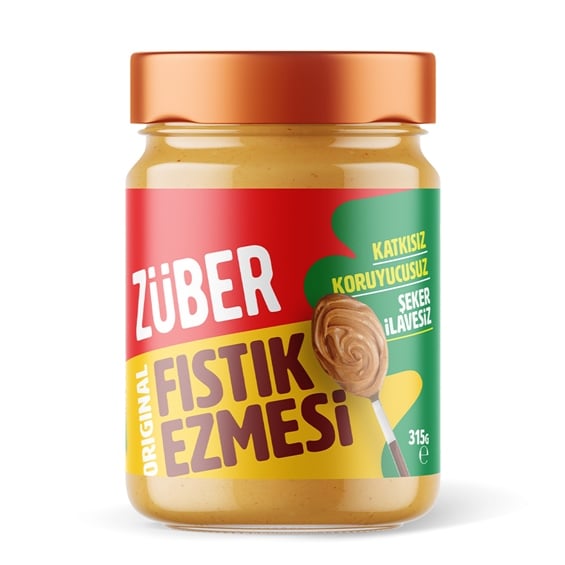 Züber Orjinal Fıstık Ezmesi 315 Gr