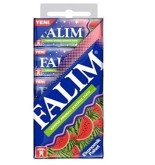 Falım Karpuz Aromalı 5'li Şekersiz Sakız 