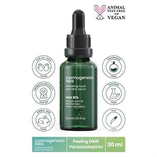 Cosmogenesis Labs Exfoliating Facial AHA BHA Serum 30 ml