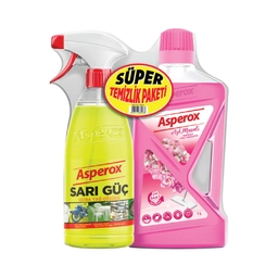 Asperox Sarı Güç&Yüzey Temizleyici 1+1 L