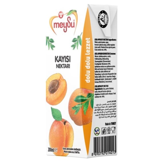 Meysu Meyve Suyu Kayısı 200 ml