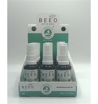 Beeo Bee'o Apicare Propolisli Kolonya 30 ml x12 adetL
