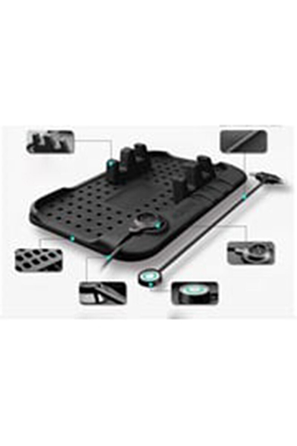 Carub Telefon Kaydırmaz Ped ve Şarj Standı