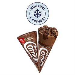 Algida Cornetto Classico Çikolata 125 ml