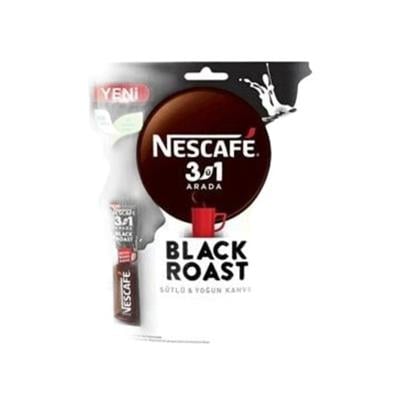 NESCAFE 3IN1 BLACK ROAST 10LU *15g