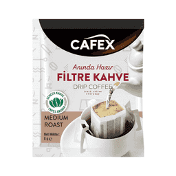 Cafex Medium Roast Filtre Kahve 8 G