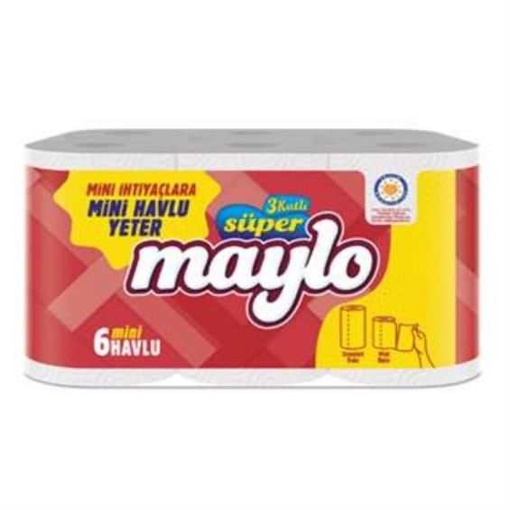 Maylo Kağıt Havlu Mini 6'lı