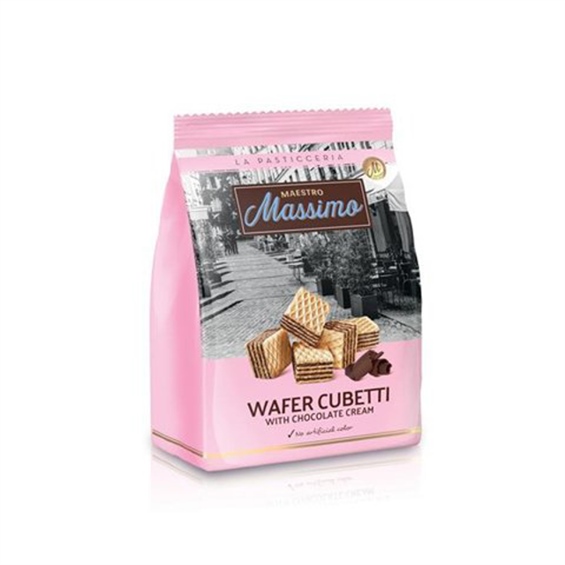 Massimo Wafer Cubetti Çikolatalı 250 gr