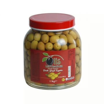 Olis Sofralık Salamura Çizik Yeşil Zeytin 1 Kg