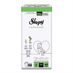 Sleepy Natural Bebek Bezi 2No  Mini 42 li