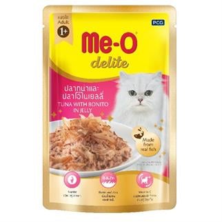 Me-O Delite Pouch Palamut ve Ton Balıklı Kedi Konservesi 70gr