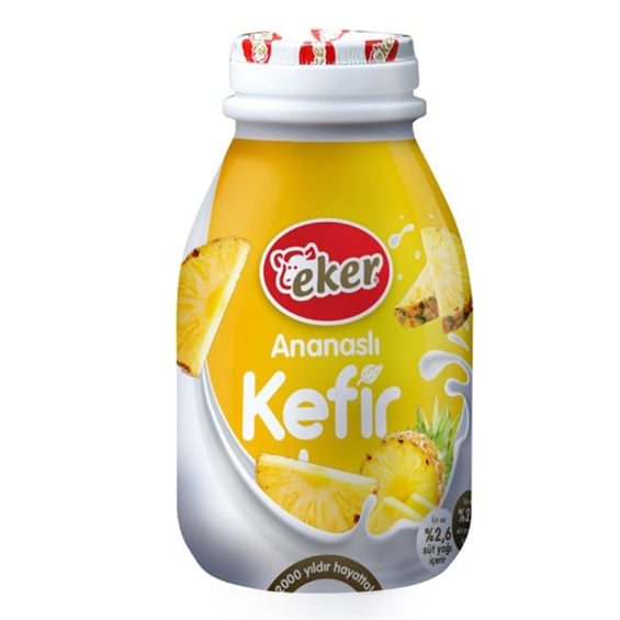 Eker Kefir Ananaslı 200 ml