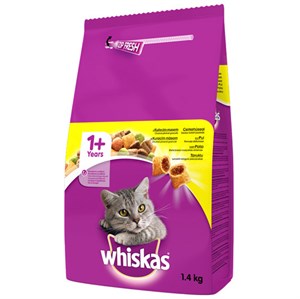 Whiskas Tavuklu Kuru Kedi Maması 1.4 Kg