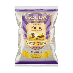 Golda Osmancık Pirinç 1kg