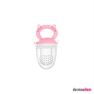 Hanymish Meyve Ve Sebze Süzgeci Emziği - Pembe