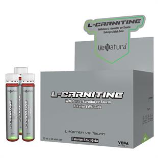 Venatura L-Carnitine ve Taurin 25 ml x 20 Şişe