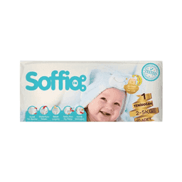 Soffio Yenidoğan Çocuk Bezi 40'lı 2-5 kg