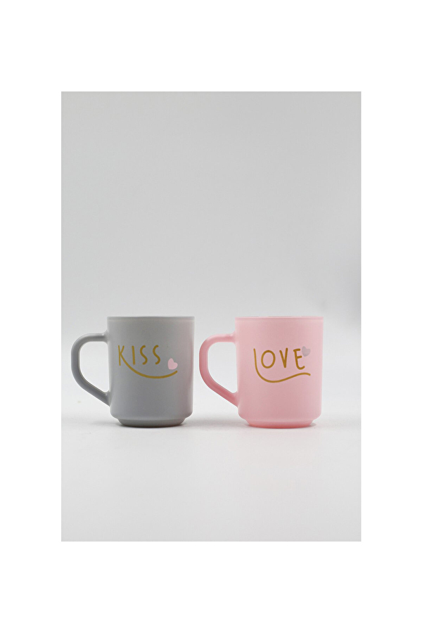 Rakle Love & Kiss Mug Kupa Set 2'li 246 cc