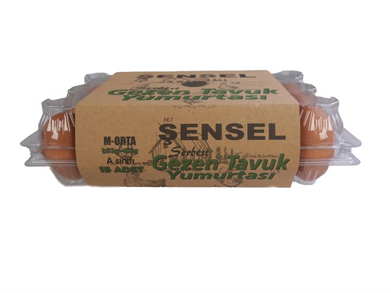 Şensel Serbest Gezen Tavuk Yumurtası 15'li (M Boy)