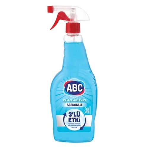 Abc Cam Temizlik Slikonlu 500ml