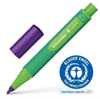 Schneider Link-It Keçe Uçlu Kalem 1.0 mm Menekşe 192008