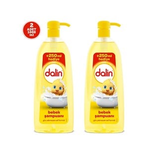 Dalin Bebek Şampuanı 1000 ml x 2 Adet