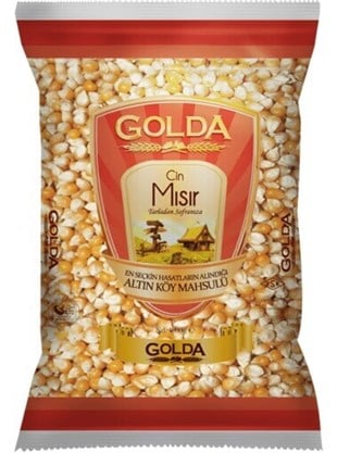 Golda Cin Mısır 1000g Popcorn Patlayan Mısır Altın Köy