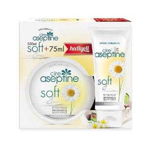 Cire Aseptine Soft Krem 300 ml + 75 ml Kofre