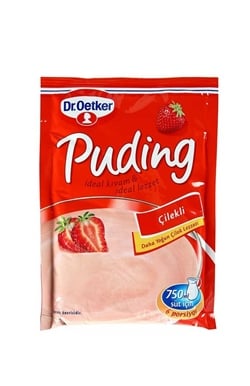 Dr.Oetker Puding Çilekli 120 Gr