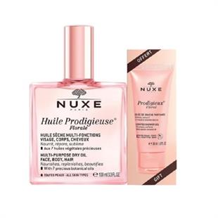 Nuxe Huile Prodigieuse Florale Çok Amaçlı Kuru Yağ 100 ml + Prodigieux Florale Shower Gel 30 ml