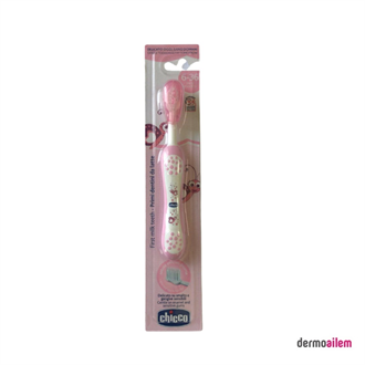 Chicco İlk Süt Dişi Fırçası Pembe 6-36 M