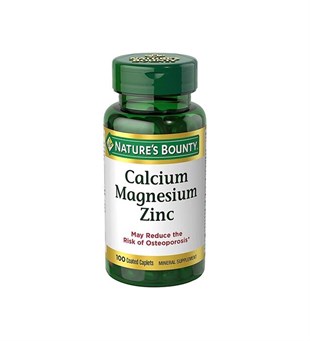 Nature's Bounty Calcium Magnesium Zinc 100 Tablet