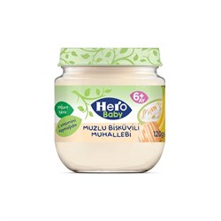 Hero Baby Muzlu Bisküvili Muhallebi 120 gr