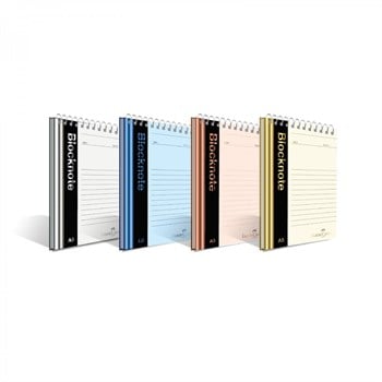 Faber Castell A5 80yp Düz Metalik Renk Bloknot Defter