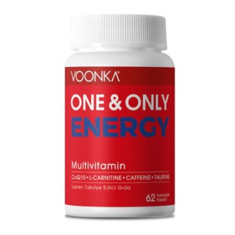 Voonka One & Only Energy Multivitamin 62 Kapsül