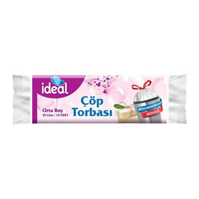 IDEAL ÇÖP TORBASI ORTA BOY BEYAZ SABUN