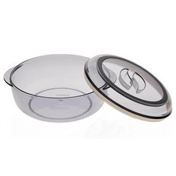 Crystal Ware Yuvarlak Saklama Kabı  F-312