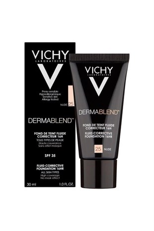Vichy Dermablend Fondöten Nude 25 30 ml